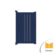 Portillon Moderne BALLOTE <br> Anthracite