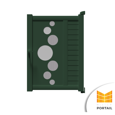 Portillon Design OXALIS V2 - Vert