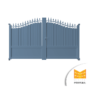 Portail Battant Traditionnel AULNE Anthracite