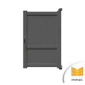 Portillon Moderne VESCE <br> Anthracite