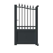 Portillon Traditionnel AMORPHA<br>Anthracite