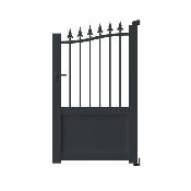 Portillon Traditionnel FILAO<br>Anthracite