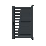 Portillon Moderne IRIS 200 <br> Anthracite