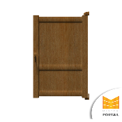 Portillon Moderne VESCE <br> Anthracite