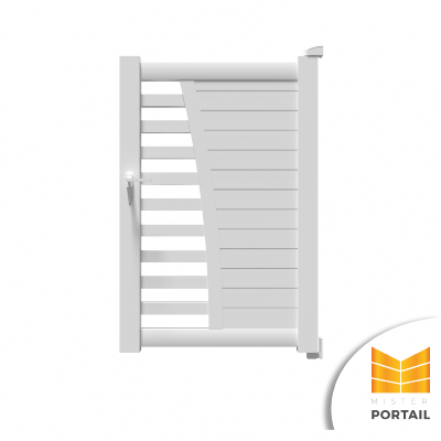Portillon Moderne CORYDALE - Blanc