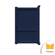 Portillon Moderne VESCE <br> Anthracite