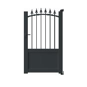 Portillon Traditionnel AGAVE<br>Anthracite