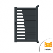 Portillon Moderne CORYDALE <br> Anthracite