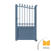 Portillon Traditionnel AMORPHA<br>Anthracite