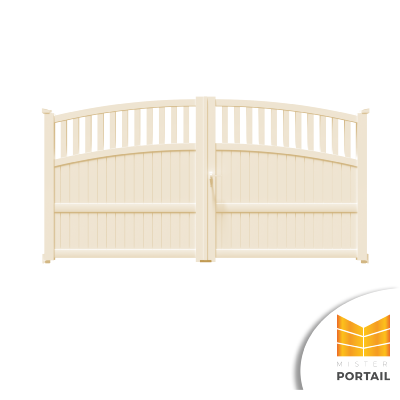 Portail Battant Classique LAMIER - Beige