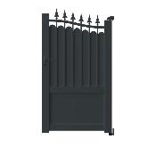 Portillon Traditionnel AULNE<br>Anthracite