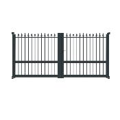 Portail Battant Traditionnel PIERIS<br>Anthracite