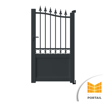 Portillon Traditionnel AMORPHA<br>Anthracite