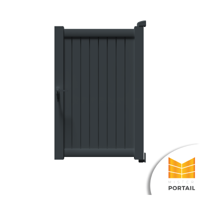 Portillon Moderne ADONIS <br> Anthracite