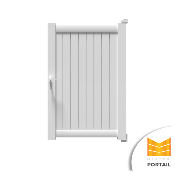 Portillon Moderne ADONIS <br> Anthracite