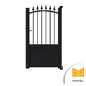 Portillon Traditionnel AGAVE<br>Anthracite