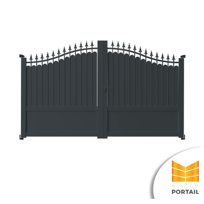 Portail Battant Traditionnel AULNE Anthracite
