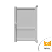 Portillon Moderne VESCE <br> Anthracite