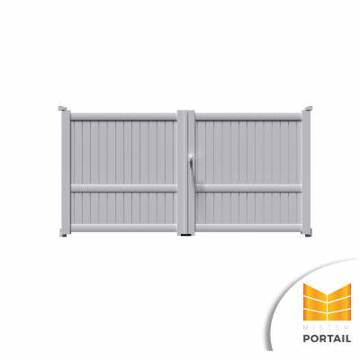 Portail Battant Moderne ONAGRE - Gris