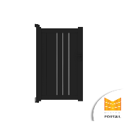 Portillon Moderne BALLOTE <br> Anthracite