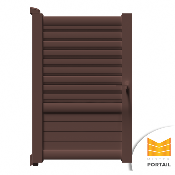 Portillon Moderne SABLINE <br> Anthracite