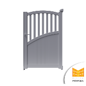 Portillon Moderne LIS <br> Anthracite