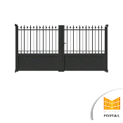 Portail Battant Traditionnel MYRTE Anthracite