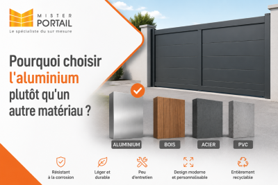 Acheter un portail aluminium sur mesure : le guide complet 2026
