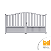 Portail Battant Classique RESEDA - Blanc