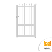 Portillon Traditionnel PIERIS<br>Anthracite