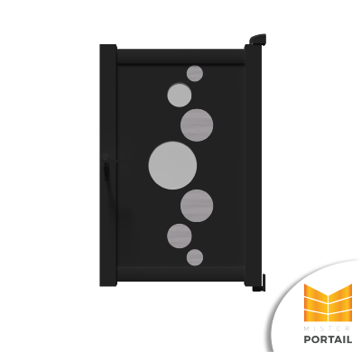 Portillon Design OXALIS - Noir