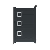 Portillon Design SOLIDAGE <br> Anthracite