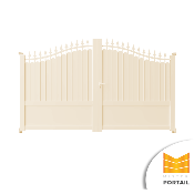 Portail Battant Traditionnel AULNE Anthracite