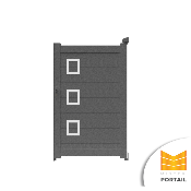 Portillon Design SOLIDAGE <br> Anthracite