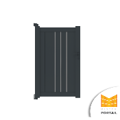 Portillon Moderne BALLOTE <br> Anthracite