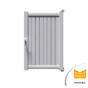 Portillon Moderne ADONIS <br> Anthracite