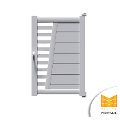 Portillon Moderne IRIS 200 <br> Anthracite