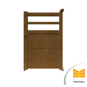 Portillon Moderne SPARTE <br> Anthracite