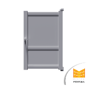 Portillon Moderne VESCE <br> Anthracite