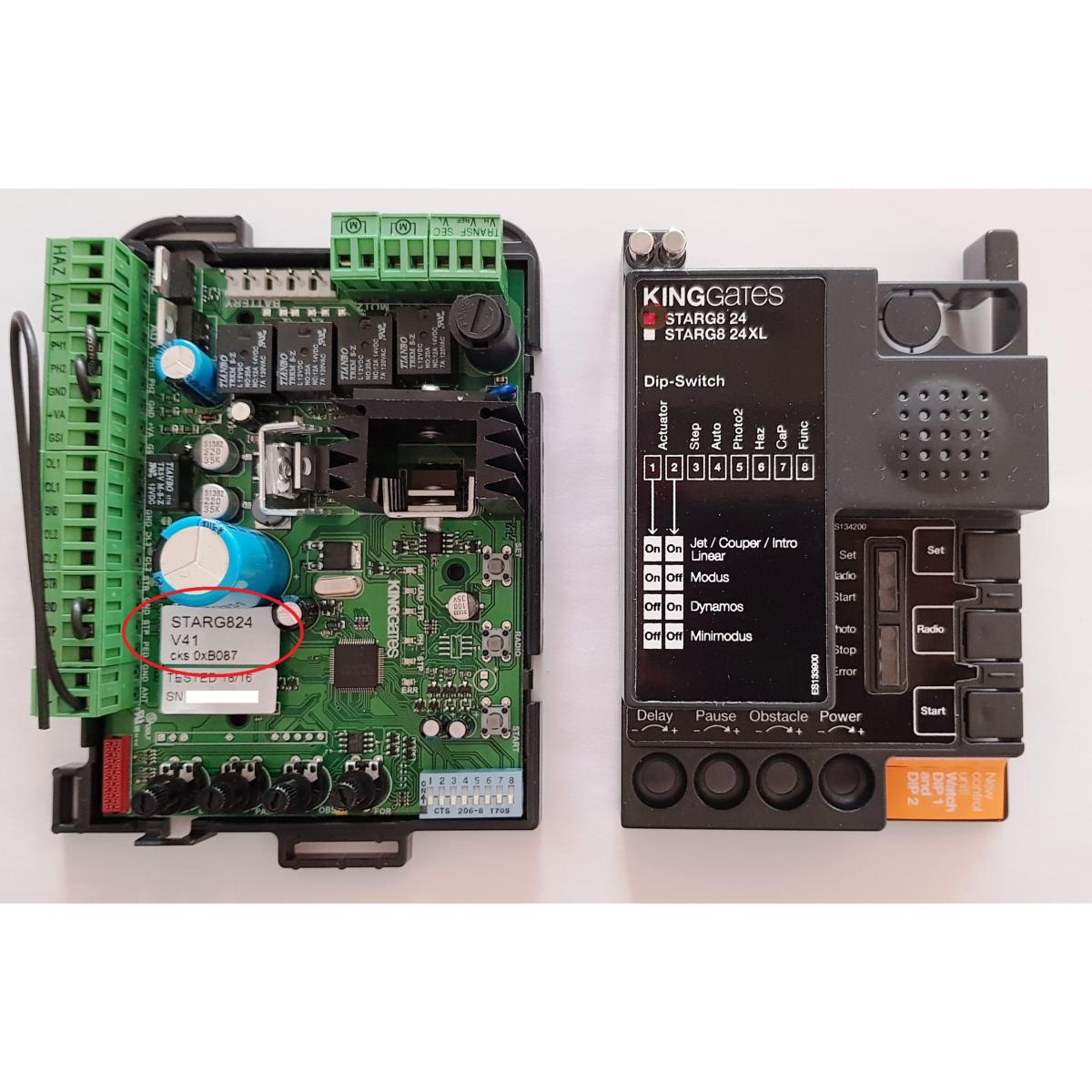 Moteur King Gates Dynamos Portail Coulissant