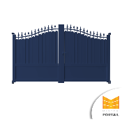 Portail Battant Traditionnel AULNE Anthracite