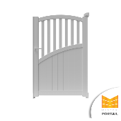 Portillon Moderne LIS <br> Anthracite