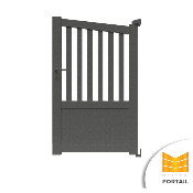 Portillon Moderne LOTIER <br> Anthracite