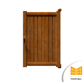 Portillon Moderne ADONIS <br> Anthracite