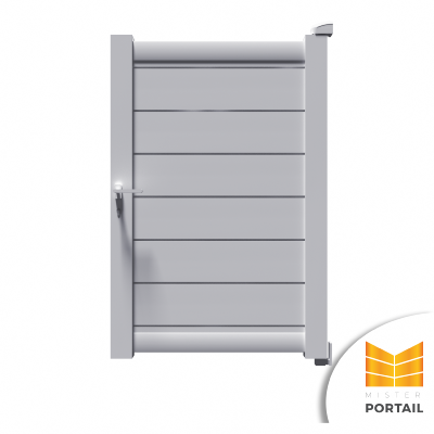 Portillon Moderne CARLINE - Gris