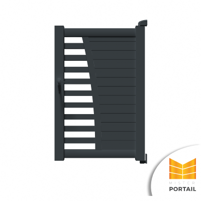 Portillon Moderne CORYDALE <br> Anthracite