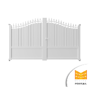 Portail Battant Traditionnel AULNE Anthracite