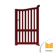 Portillon Classique GREBERA <br> Anthracite