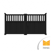 Portail Battant Moderne SWERTIE <br>Anthracite