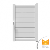 Portillon Moderne CARLINE <br> Anthracite